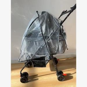 반려견 유모차 레인커버 1p 방수 방풍 개모차 덮개