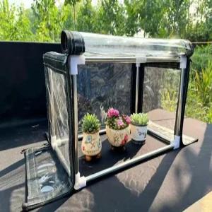 길고양이 비닐하우스 조립식 단열 비닐 온실 온실장