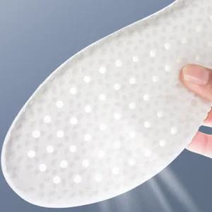 1쌍 경량 메모리폼 통기 깔창 통풍 남성 여성 학생 군인 신발 깔판 깔개 패드 운동화