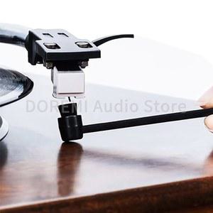 카트리지 스타일러스 바늘 청소 브러시 턴테이블 클리너 정전기 방지 먼지 제거제 LP 비닐 레코드 용 탄소 섬유