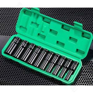 롱복스알세트 육각 렌치 비트 전동 연장 임팩 10개 24MM 소켓 장형