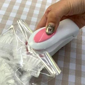 가정용 비닐밀봉기 매직 미니실링기 화이트