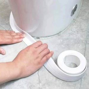 욕실 화장실에 대 한 PVC 씰링 스트립 테이프 주방 코킹 자기 접착제 방수 벽 스티커 금형 증거 1