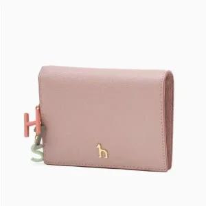 [NS홈쇼핑][헤지스ACC] HIWA5F623P2 핑크 참장식 소가죽 반지갑[35491202]