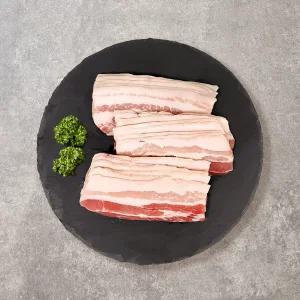 장바쓰 옛날 2.5mm 대패삼겹살 1kg 냉동삼겹 수입돼지고기