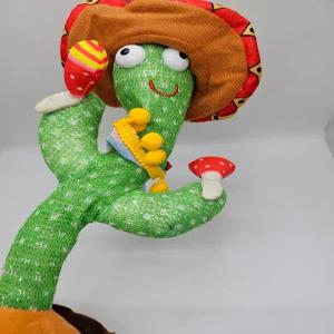 말따라하고 춤추는 댄싱 멕시칸 선인장 인형