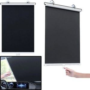 수납식 차량용 햇빛 차단 롤러 선쉐이드 쉐이드 블랙 가정 무선 블라인드 가리개 창문용 사무실