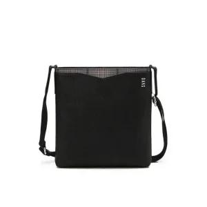 (매장)닥스 ACC LL선물포장[EDINBURGH] 블랙 체크배색 소가죽 크로스백DBBA4E054 137292