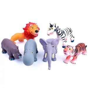 6종 자이언트 키움 동물모형 동물학습 애니멀 카툰