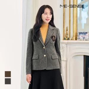 [미센스] 헤링본 와펜 자켓_MB3YJKM190C