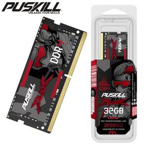 PUSKILL Memoria Ram 노트북 DDR4 DDR3L 16GB 8GB 4GB 32GB 3200 2666 1600 1333 Sodimm 메모리