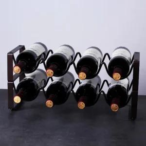슈베라 와인랙 철제 술진열 거치대 진열대 장식품 보관함 더블