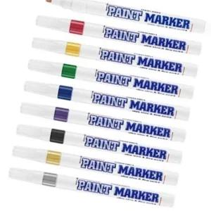 고품질 골드 마카펜 색칠 도구 3mm 금색 페인트 마커 현장 작업용 (WFK7E2E)