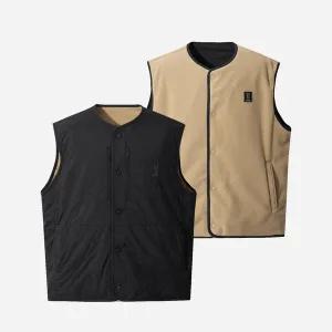 [DOD][디오디 공식]남성) 리버웨이브 리버시블 퀼팅 베스트(BLACK)