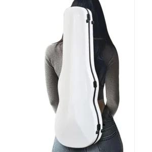 바이올린 하드 케이스 삼각 어깨 손잡이 보호 가방 활 수납