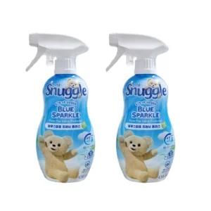스너글 포근향 가득 섬유탈취제 블루스파클플러스, 470ml, 2개