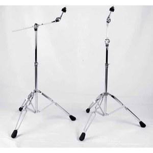 드럼 심벌 스탠드 마시멜로 연습 거치대 브래킷 T자 받침대 심벌즈