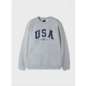 갤러리아 미국 프린팅 스웨트셔츠(WHMWF4T02U)