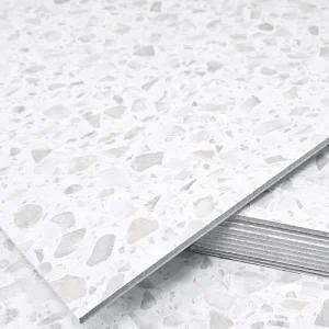 3T 점착식 데코타일 무광 테라조 화이트 그레이 GD-TL-20