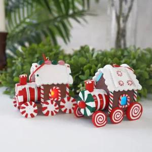 과자 기차 LED 크리스마스 트리 오너먼트 트리장식 데코 장식볼