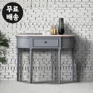 [벤티스가구]시에 마호가니 원목 콘솔 엔틱 테이블 미니 폭좁은 콘솔 수납장 슬림 현관 복도장