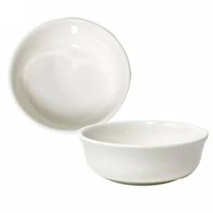 푸토 국그릇 15.4CM 화이트 밥 국 공기 그릇 멜라민 재질 가벼운 깨지지않는 밥그릇 대접 pt