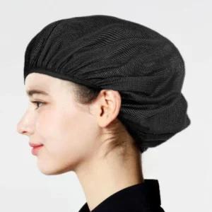 [피커]블랙 속모자 조리모자 위생모 식품