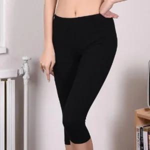 [피커]면레깅스 코튼 운동레깅스 탄탄한 (3색상)8부