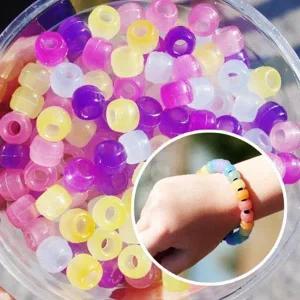 [셀러허브]빛에 따라 색 변하는 UV구슬 팔찌 만들기 10p K00015 (S31265530)