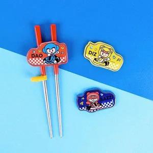 2단계젓가락 연습용 젓가락 카트라이더 트리오체인지