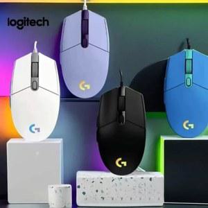 PC Mac 컴퓨터 및 노트북용 최대 8000 DPI의 레인보우 광학 센서를 갖춘 Logitech G102 유선 USB 게이밍 마우스
