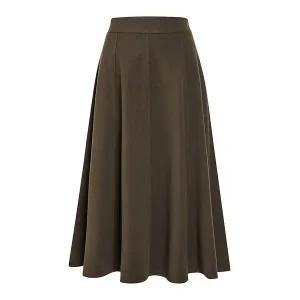 [JJ지고트](신세계 사우스시티)피치 플레어 롱 스커트 GRBN0SK261