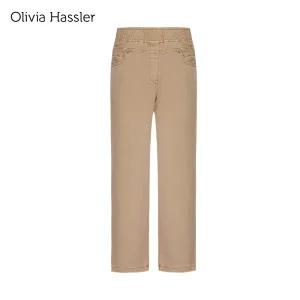 [20%쿠폰][올리비아하슬러] 밴딩 하이라이즈 코튼 데님_OHDFDP701