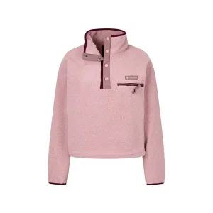 [컬럼비아] 여성 헬베시아 II 크롭 하프스냅 후리스 풀오버 FM1AR7330-659