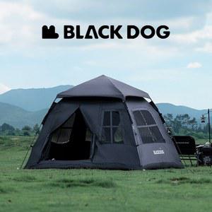 블랙독 원터치텐트 돔 여름텐트 자동텐트 대형 비치쉘터
