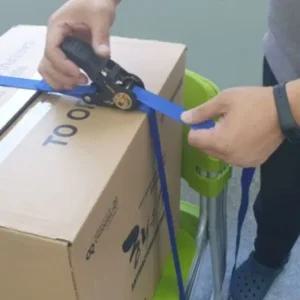 1개 색상랜덤 5M 소형 25mm 화물차 짐 고정 벨트 스트 깔깔이바 화물차깔깔이 자동바 짐바 라쳇바