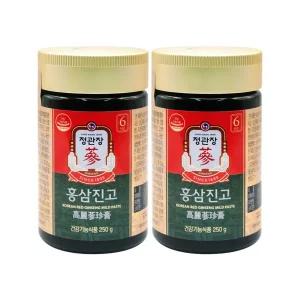 [쇼핑백포함] 정관장 홍삼진고 250g 2개 / WJ [유통기한 27년 10월]