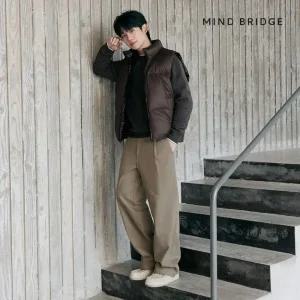 (택가 79,900원)마인드브릿지 [웜]코튼와이드원턱밴딩팬츠 MYPT7151