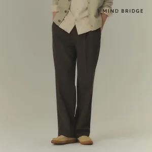 (택가 89,900원)마인드브릿지 [웜]와이드원턱밴딩팬츠 MYPT7113
