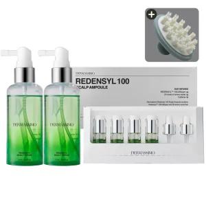 더마시모 리덴실 스칼프 앰플 40g + 세럼 100ml(2개) + 두피 마사지 브러시