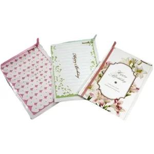 랜덤 고급 카드 2개 엽서 감사 편지 메세지 축하 봉투 대용량편지지세트 예쁜편지지세트