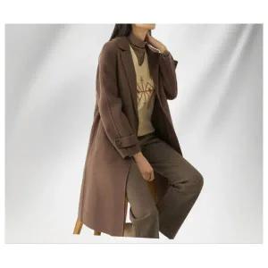 지센 2컬러 Z-셀렉션 울 포인트 핸드메이드 코트 LFLCNA04976664