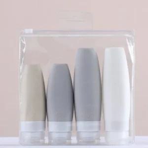 4개입-여행용용기.크림용기.튜브용기.실리콘용기.리필용기.세면용기.샴푸용기.화장품용기.젤타입 여행용