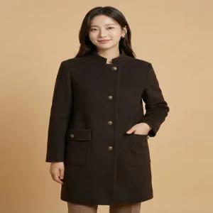 [조이너스][조이너스]차이나넥 하프 모직 코트-JW22CH2701638A