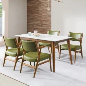 CZ225 세라믹 4인 원목식탁 의자세트 1400 착불