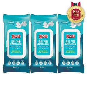 홈스타 유리 거울 세정 청소 티슈 20매 x 3개19624120588346