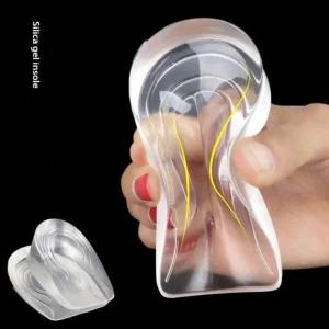 데일리 실리콘 푹신 투명 접착식 반깔창 1켤레 택 1