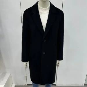 [지오지아]남자롱코트/캐시미어코트/남자코트/가을겨울코트/AAF4CG1101BK