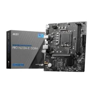 주연테크 MSI PRO H610M-E 인텔 메인보드 DDR4 국산