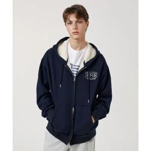 WHO.A.U Campus Boa Fur Hood Zip-up WHMZF4V22U